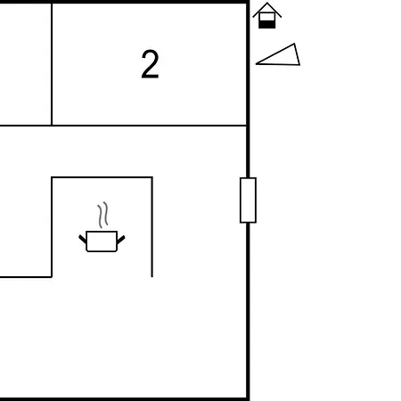 בית נופש 2 Bedroom Cozy In *